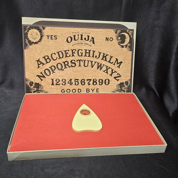 Vintage Ouija Mystifying Oracle William Fuld Talking Board Set Parker Brothers - Picture 2 of 8